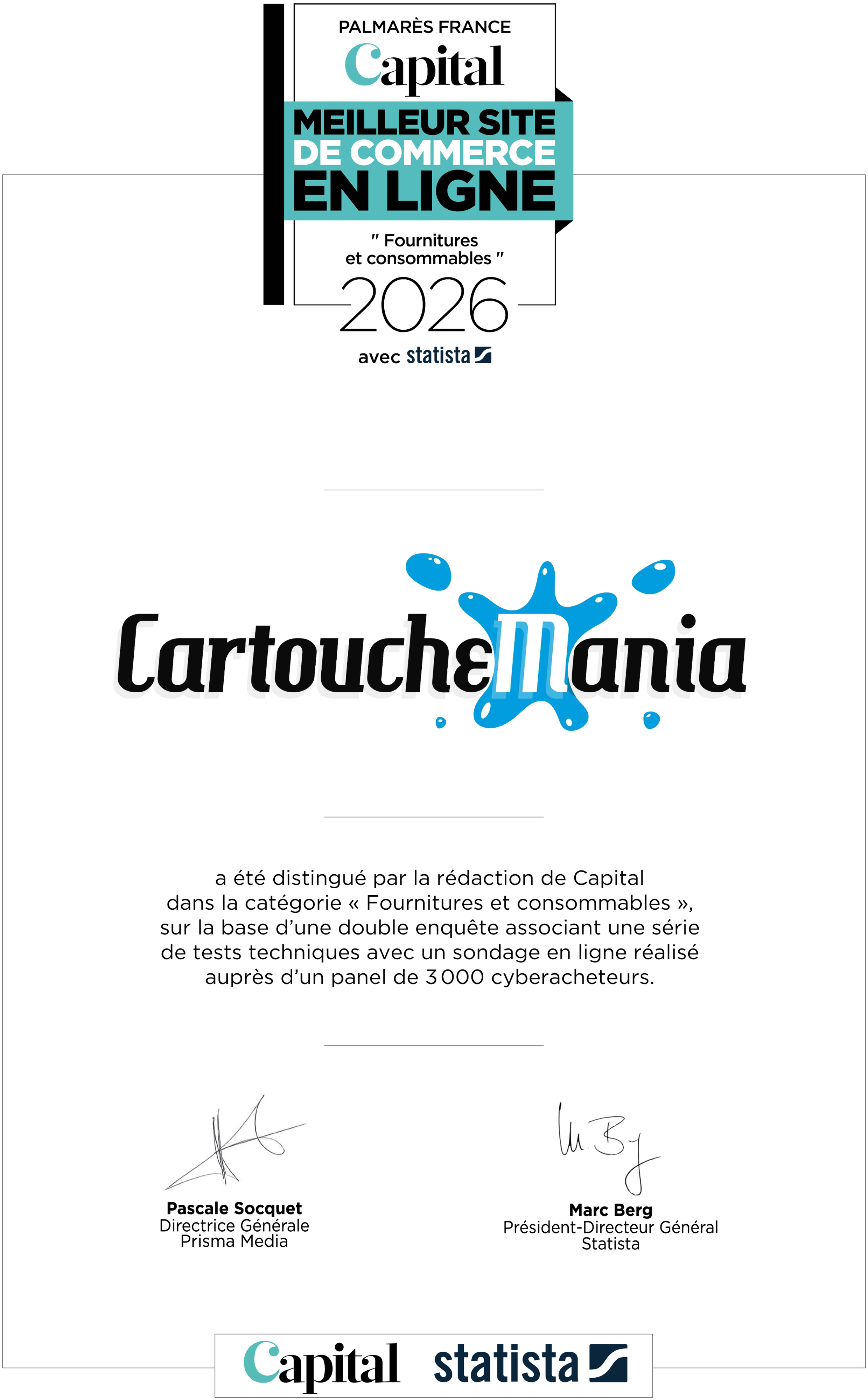 Palmarès Capital 2026