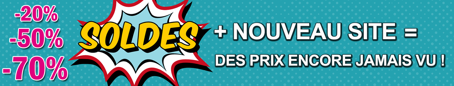 lancement des Soldes et de notre nouveau site