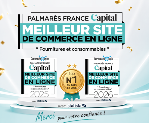 Élu N°1 Meilleur site e-commerce par Capital 2025 et 2026